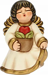 Fiori + Thun Angelo Cuore, un angelo per proteggere una persona speciale, per esprimere tutto il tuo amore