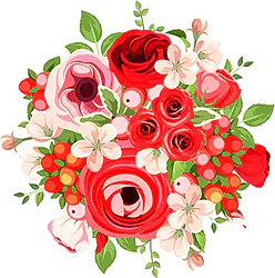 Con Fiori Misti Colorati e Verde Decorativo in Confezione a Tono. Un Bel Pensiero per le Occasioni di ogni Giorno