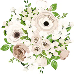 Con Fiori Misti Colorati e Verde Decorativo in Confezione a Tono. Un Bel Pensiero per le Occasioni di ogni Giorno